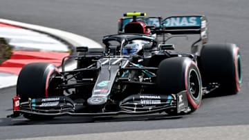 Valtteri Bottas, Mercedes, Formula 1 (Photo by INA FASSBENDER/POOL/AFP via Getty Images)