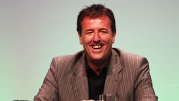 BOURNEMOUTH, ENGLAND - MARCH 19: Matt Le Tissier answers questions during Gillette Soccer Saturday Live with Jeff Stelling on March 19, 2012 at the Bournemouth International Centre in Bournemouth, England. (Photo by Bryn Lennon/Getty Images)