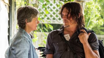 Melissa McBride as Carol Peletier, Norman Reedus as Daryl Dixon - The Walking Dead _ Season 7, Episode 10 - Photo Credit: Gene Page/AMC