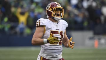 SEATTLE, WA - NOVEMBER 05: Inside linebacker Will Compton