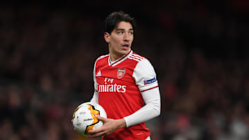 Hector Bellerin of Arsenal. (Photo by Harriet Lander/Copa/Getty Images)
