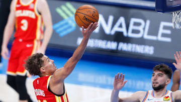 Atlanta Hawks. Mandatory Credit: Alonzo Adams-USA TODAY Sports