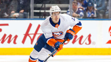 TORONTO, ON - FEBRUARY 22: Mathew Barzal