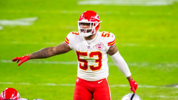 Kansas City Chiefs linebacker Anthony Hitchens (53) - Mandatory Credit: Mark J. Rebilas-USA TODAY Sports