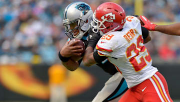 FanSided's Michael DeRosa believes the defending Super Bowl champion Kansas City Chiefs should sign an Auburn football legend trying to make a comeback (Photo by Grant Halverson/Getty Images)