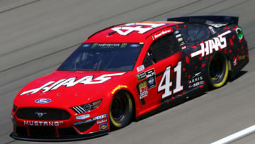 LAS VEGAS, NEVADA - SEPTEMBER 13: Daniel Suarez, driver of the #41 Haas Automation Ford, drives during practice for the Monster Energy NASCAR Cup Series South Point 400 at Las Vegas Motor Speedway on September 13, 2019 in Las Vegas, Nevada. (Photo by Jonathan Ferrey/Getty Images)