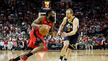 Joe Ingles, Utah Jazz. (Photo by Tim Warner/Getty Images)