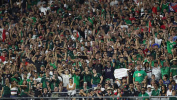 Fans of El Tri will be under pressure to behave at Estadio Azteca on Tuesday night. (Photo by Omar Vega/Getty Images)