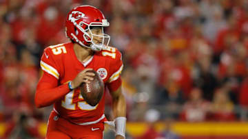 Kansas City Chiefs Quarterback Patrick Mahomes (15) - (Photo by Jeffrey Brown/Icon Sportswire via Getty Images)