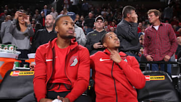 PORTLAND, OR - OCTOBER 26: Damian Lillard