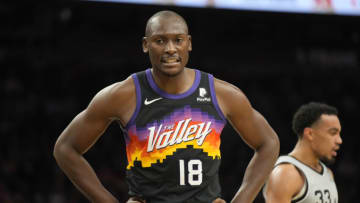 Phoenix Suns, Bismack Biyombo. Mandatory Credit: Rick Scuteri-USA TODAY Sports