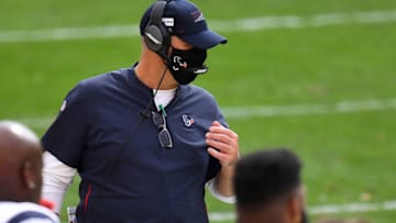 PITTSBURGH, PA - SEPTEMBER 27: Head coach Bill O'Brien of the Houston Texans looks on during the third quarter against the Pittsburgh Steelers at Heinz Field on September 27, 2020 in Pittsburgh, Pennsylvania. (Photo by Joe Sargent/Getty Images)