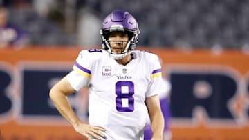 CHICAGO, IL - OCTOBER 09: Quarterback Sam Bradford (Photo by Joe Robbins/Getty Images)