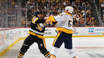 PITTSBURGH, PA - OCTOBER 07: Ryan Reaves
