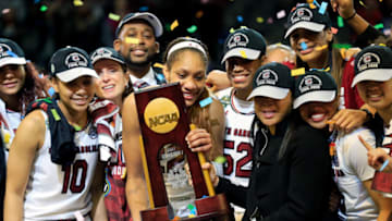 DALLAS, TX - APRIL 02: A'ja Wilson