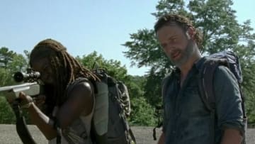 Michonne and Rick - The Walking Dead episode 712, AMC