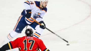 Devin Shore #14, Edmonton Oilers Mandatory Credit: Sergei Belski-USA TODAY Sports