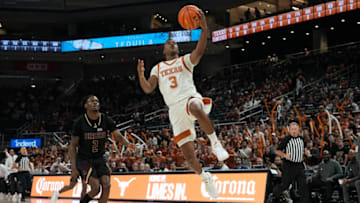 Max Abmas, Texas basketball. Mandatory Credit: Scott Wachter-USA TODAY Sports