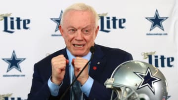 Cowboys owner Jerry Jones. Mandatory Credit: Matthew Emmons-USA TODAY Sports