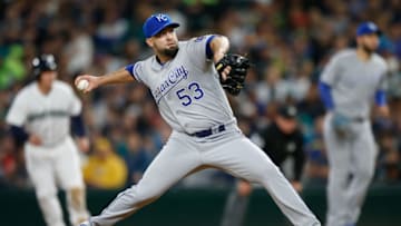 SEATTLE, WA - APRIL 30: Relief pitcher Dillon Gee