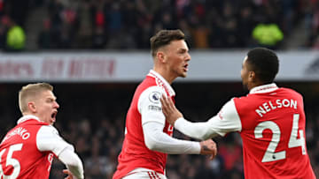 Ben White, Arsenal (Photo by GLYN KIRK/AFP via Getty Images)