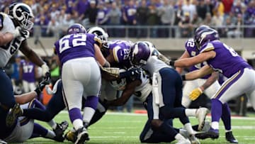 MINNEAPOLIS, MN - NOVEMBER 19: Latavius Murray