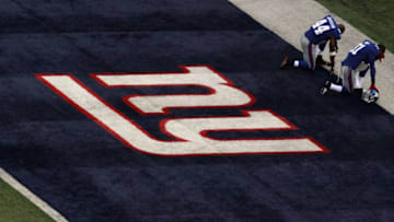 EAST RUTHERFORD, NJ - JANUARY 08: Ahmad Bradshaw