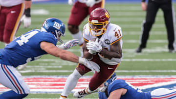 Washington Football Team RB J.D. McKissic. Mandatory Credit: Vincent Carchietta-USA TODAY Sports