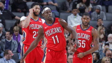 New Olrwans Pelicans Jrue Holiday (Photo by Rocky Widner/NBAE via Getty Images)
