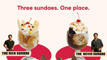 Jonas Brothers Partner with Friendly’s Restaurants for Limited Edition Sundaes. Image Courtesy of Friendly's