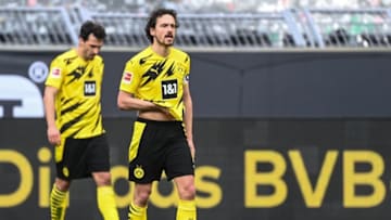 Borussia Dortmund may not get to play Champions League football next season (Photo by INA FASSBENDER/POOL/AFP via Getty Images)