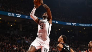 Brooklyn Nets Caris LeVert. Mandatory Copyright Notice: Copyright 2019 NBAE (Photo by Ron Turenne/NBAE via Getty Images)