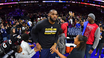 PHILADELPHIA, PA - NOVEMBER 27: LeBron James