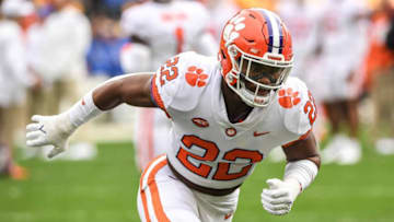 Clemson linebacker Trenton Simpson (22) is the team's leading returning tackler.Ncaa Football Clemson At Pitt