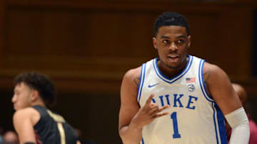 Duke basketball guard Trevor Keels (Rob Kinnan-USA TODAY Sports)