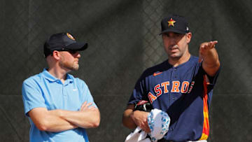 Houston Astros pitcher Justin Verlander (Photo by Michael Reaves/Getty Images)