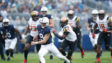 STATE COLLEGE, PA - OCTOBER 08: Trace McSorley