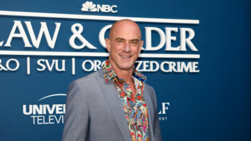 NEW YORK, NEW YORK - FEBRUARY 16: Christopher Meloni attends NBC's "Law & Order" Press Junket at Studio 525 on February 16, 2022 in New York City. (Photo by Hippolyte Petit/WireImage)