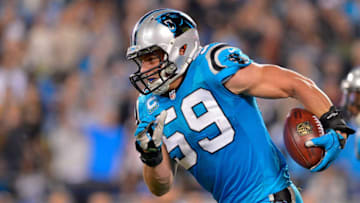 CHARLOTTE, NC - NOVEMBER 17: Luke Kuechly