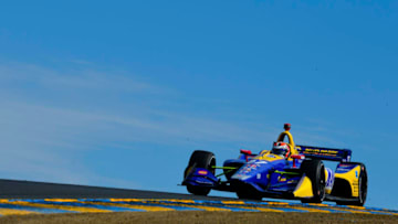 SONOMA, CA - SEPTEMBER 14: Alexander Rossi driver of the #27 Andretti Autosport Honda during practice for the Verizon IndyCar Series Sonoma Grand Prix at Sonoma Raceway on September 14, 2018 in Sonoma, California. (Photo by Robert Laberge/Getty Images)