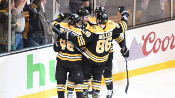 BOSTON, MA - APRIL 25: Jake DeBrusk