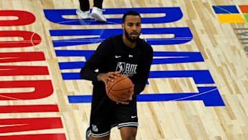 Kyler Edwards in the NBA G League Elite Camp. Credit: David Banks-USA TODAY Sports