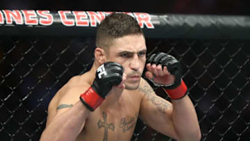 DALLAS, TX - SEPTEMBER 08: Diego Sanchez in his Welterweight bout against Frank Camacho during UFC 228 at American Airlines Center on September 8, 2018 in Dallas, United States. (Photo by Ronald Martinez/Getty Images)