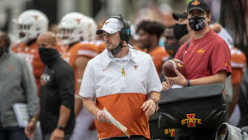 Tom Herman, Texas Football Mandatory Credit: Ricardo B. Brazziell-USA TODAY NETWORK
