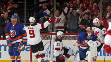 NEWARK, NJ - FEBRUARY 24: Kyle Palmieri