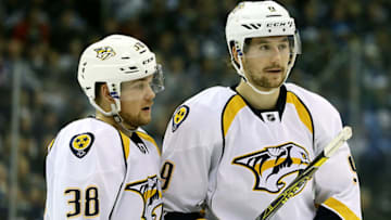 WINNIPEG, MB - NOVEMBER 27: Viktor Arvidsson