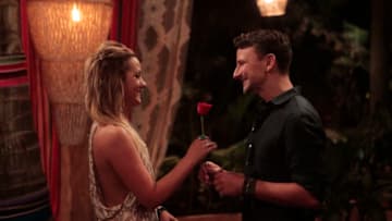 BACHELOR IN PARADISE - "Episode 303B" - In "Episode 303B," which airs TUESDAY, AUGUST 16 (8:00-9:00 p.m. EDT), the story picks up as our remaining cast members are shocked to see that an infamous drama queen has arrived in Paradise! This determined bachelorette is ready to find love and put the drama, her ex and the tears behind her for good! But the best laid plans often go awry, and, as she walks into paradise, she is confronted with her worst nightmare: her ex has met someone else, and she will have to watch from the sidelines as he finds love with another woman. (ABC/Rick Rowell)CARLY WADDELL, EVAN BASS