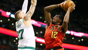 Taurean Prince #12 of the Atlanta Hawks (Photo by Adam Glanzman/Getty Images)