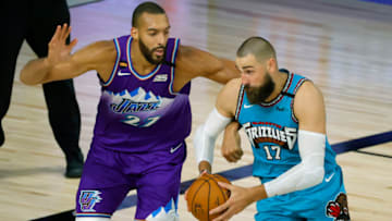 Jonas Valanciunas, Memphis Grizzlies Mandatory Credit: Kevin C. Cox/Pool Photo-USA TODAY Sports