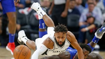 SAN ANTONIO,TX - NOVEMBER 7: Patty Mills